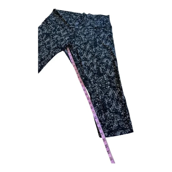 Lululemon Align High-Rise Crop 21" | Blossom Overlay Starlight Multi - Size 16 - Picture 7 of 9